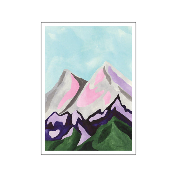 Mountains — Art print by Iga Kosicka from Poster & Frame