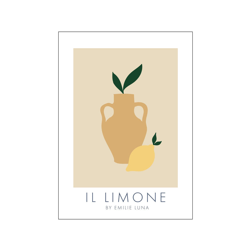 Il Limone 02 — Art print by Emilie Luna from Poster & Frame