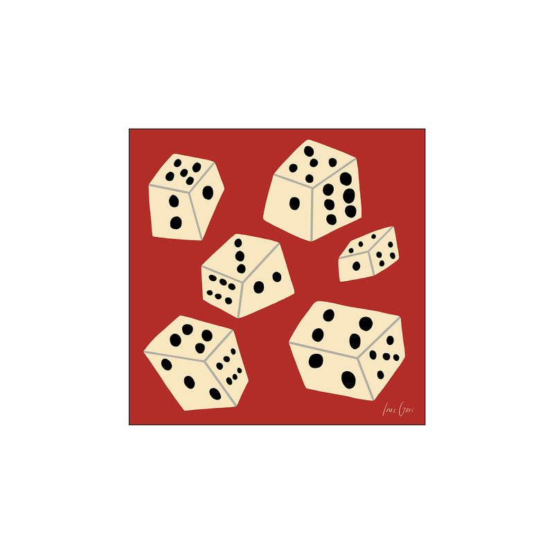 New Dice — Art print by Inez Gori from Poster & Frame