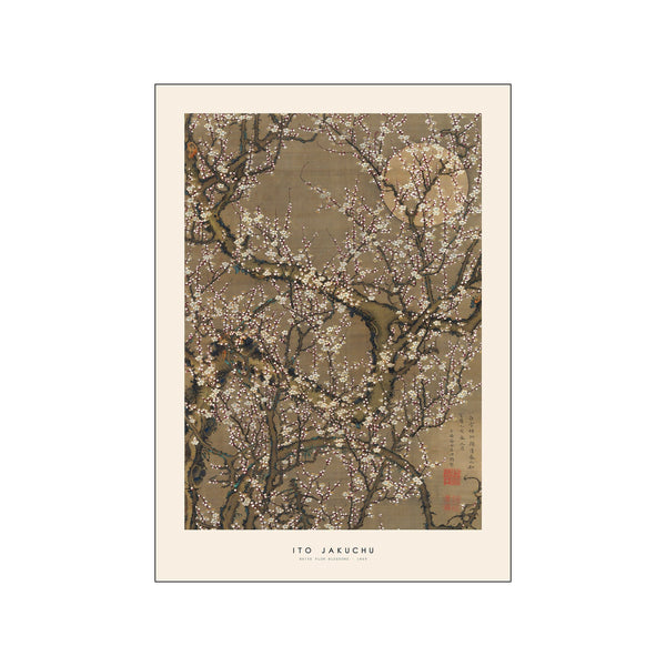 Ito Jakuchu - White plum blossoms — Art print by Japandi x PSTR Studio from Poster & Frame
