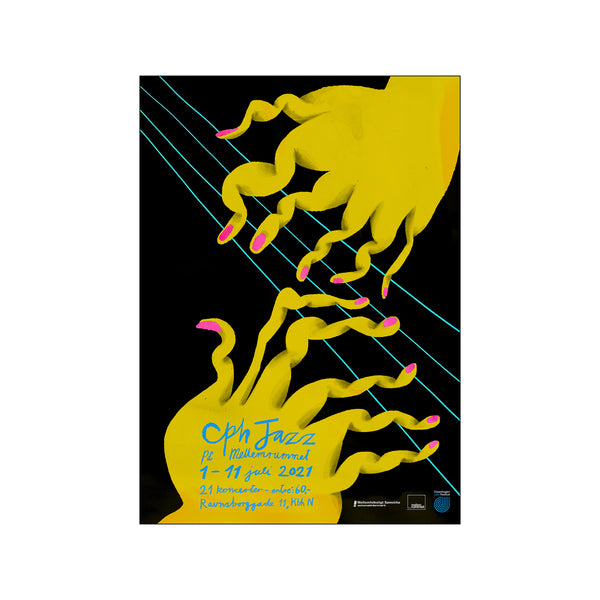 Jazz på Mellemrummet 2021 — Art print by Mia Mottelson from Poster & Frame