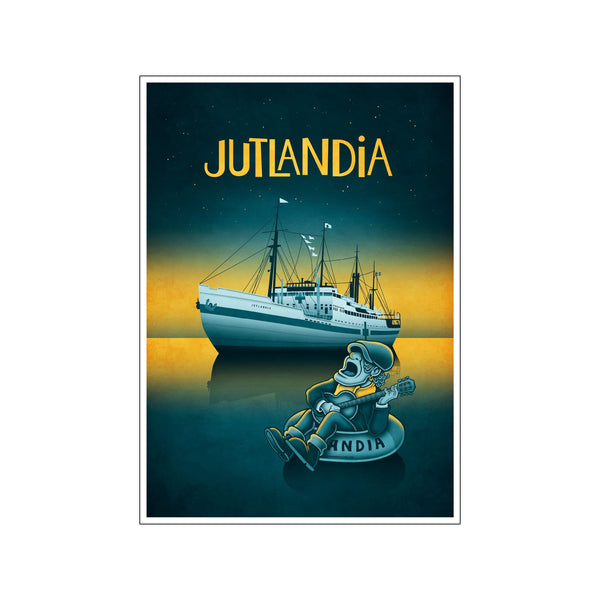 Jutlandia — Art print by Copenhagen Poster from Poster & Frame