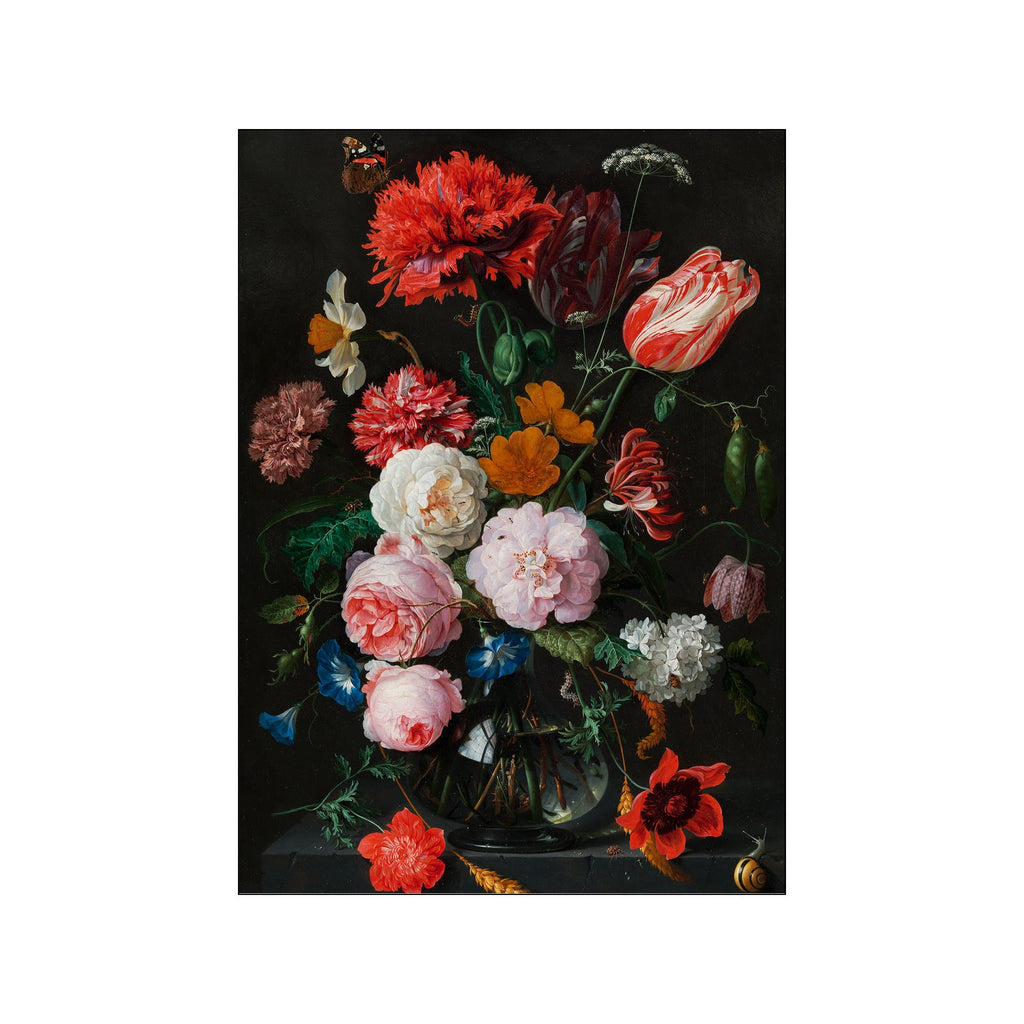 Jan Davids de Heem - Stilleben mit Blumen – B2C | Poster & Frame