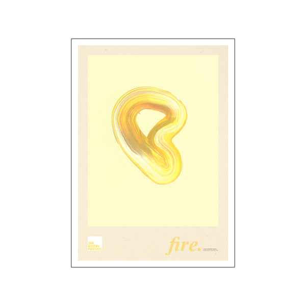 Fire — Art print by Jan Gustav Projects from Poster & Frame
