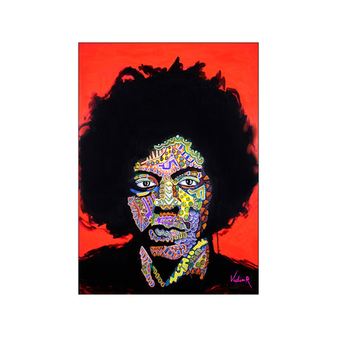 Jimi hendrix — Art print by Vadim R from Poster & Frame