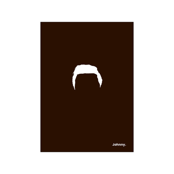 Johnny - Black — Art print by Mugstars CO from Poster & Frame