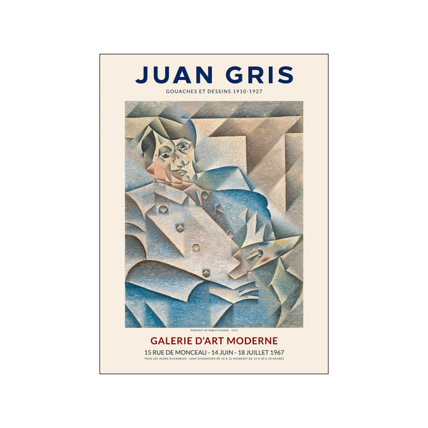 Juan Gris - Pablo Picasso — Art print by PSTR Studio from Poster & Frame
