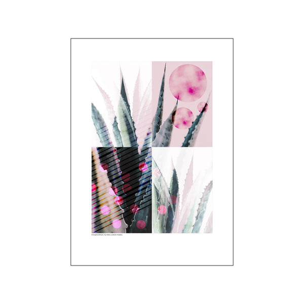 Kaktus - Pink — Art print by GraphicARTcph from Poster & Frame
