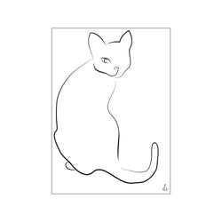 Cat — Art print by Mette Handberg from Poster & Frame