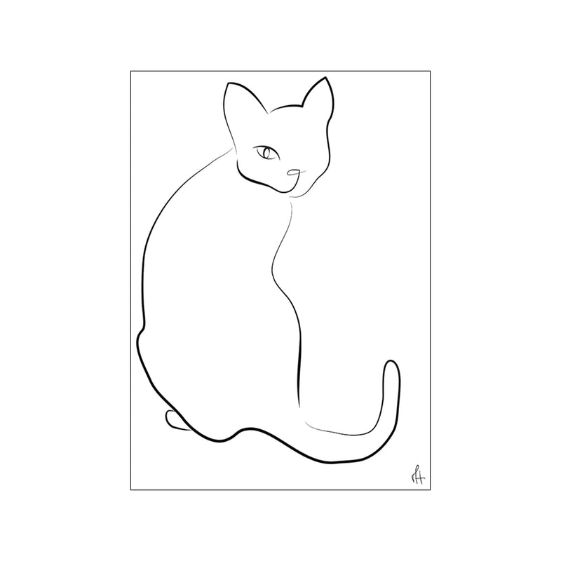 Cat — Art print by Mette Handberg from Poster & Frame
