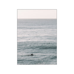 Lone Surfer — Art print by Nordd Studio from Poster & Frame
