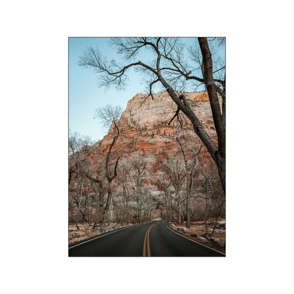 The Road through Zion National Park — Art print by Nordd Studio from Poster & Frame