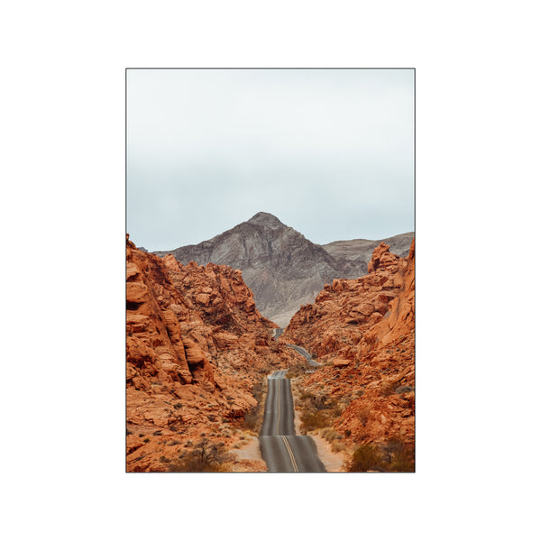 Valley Of Fire — Art print by Nordd Studio from Poster & Frame