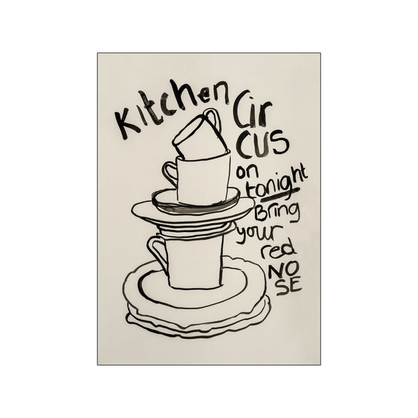Kitchen Cirkus — Art print by PlakatOmat from Poster & Frame