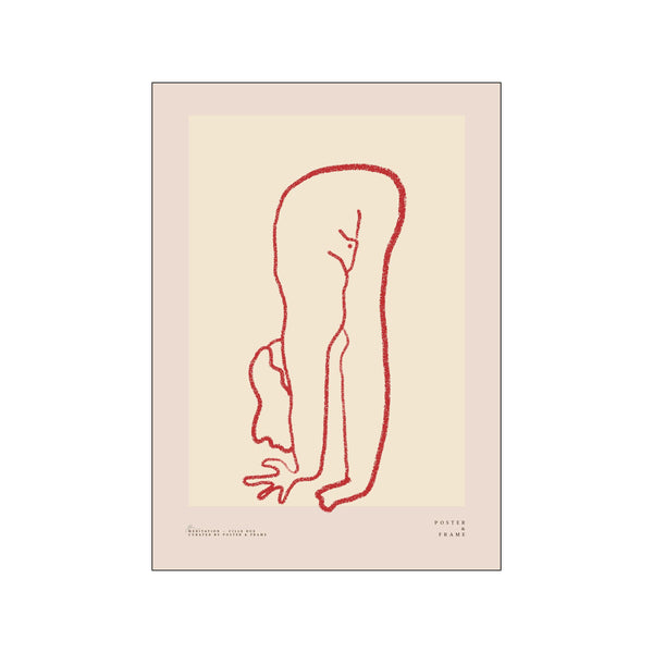 Meditation — Art print by Cille Due x Poster & Frame from Poster & Frame