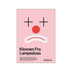 Klovnen Fra Lampedusa — Art print by Tobias Røder SHOP from Poster & Frame