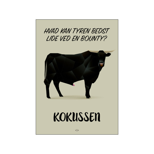 Kokussen — Art print by Citatplakat from Poster & Frame