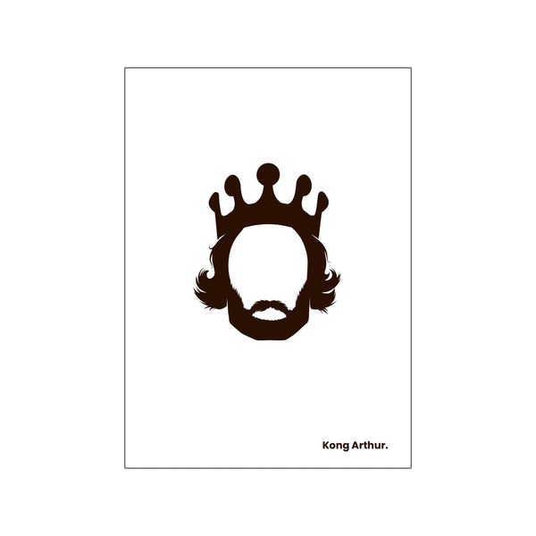 Kong - White — Art print by Mugstars CO from Poster & Frame