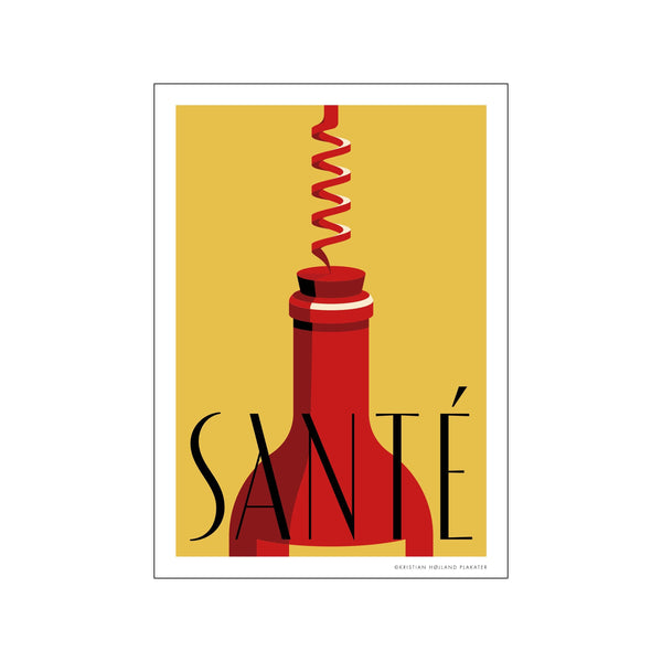 Santé — Art print by Kristian Højland from Poster & Frame