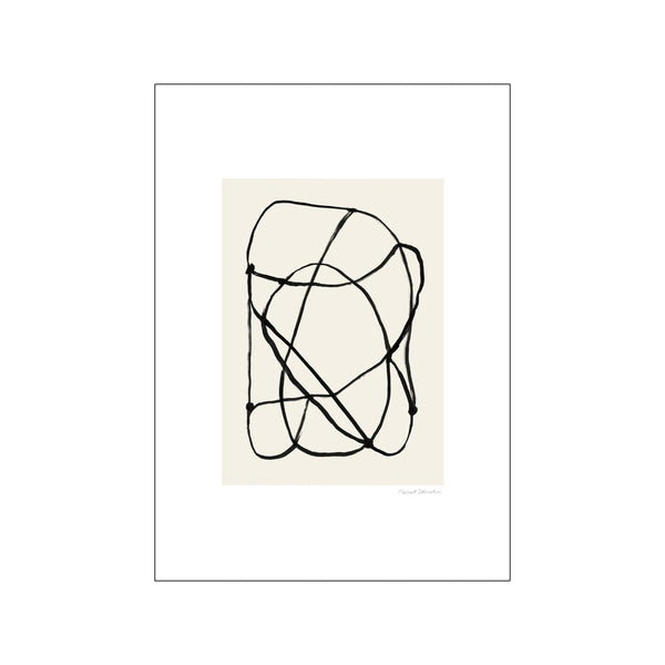 Abstract Delineation — Art print by Kunstary from Poster & Frame