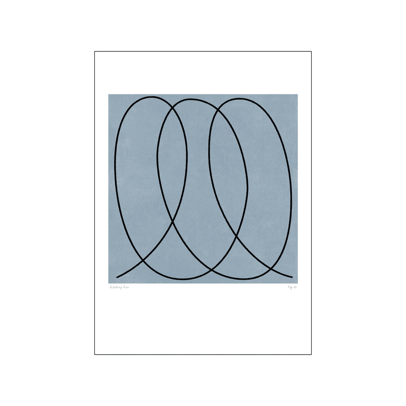 Arbitrary Line I — Art print by Kunstary from Poster & Frame