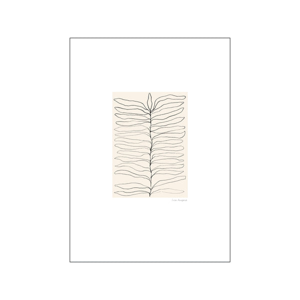 Rowan Leaf — Art print by Kunstary from Poster & Frame