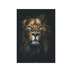 LION KING — Art print by KASPERBENJAMIN from Poster & Frame