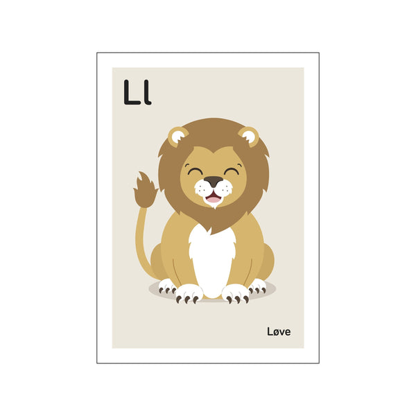 L — Art print by Stay Cute from Poster & Frame