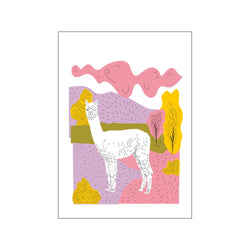 Landscape Alpaca #1 — Art print by Wonderful Warehouse from Poster & Frame
