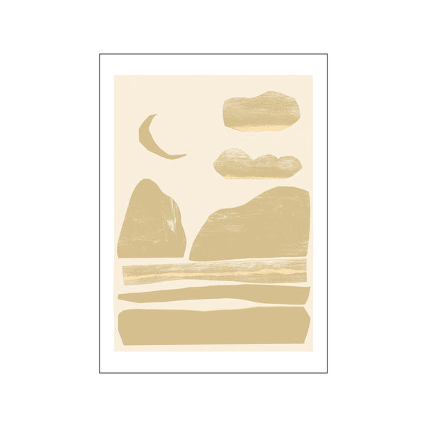 Landscape Moon — Art print by French Toast Studio from Poster & Frame