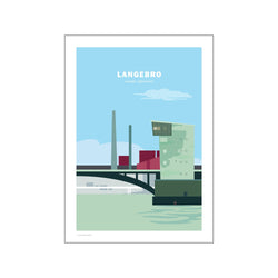 Langebro — Art print by Wonderhagen from Poster & Frame