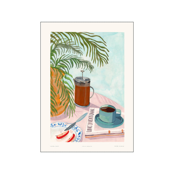Laura - Coffee Morning — Art print by PSTR Studio from Poster & Frame