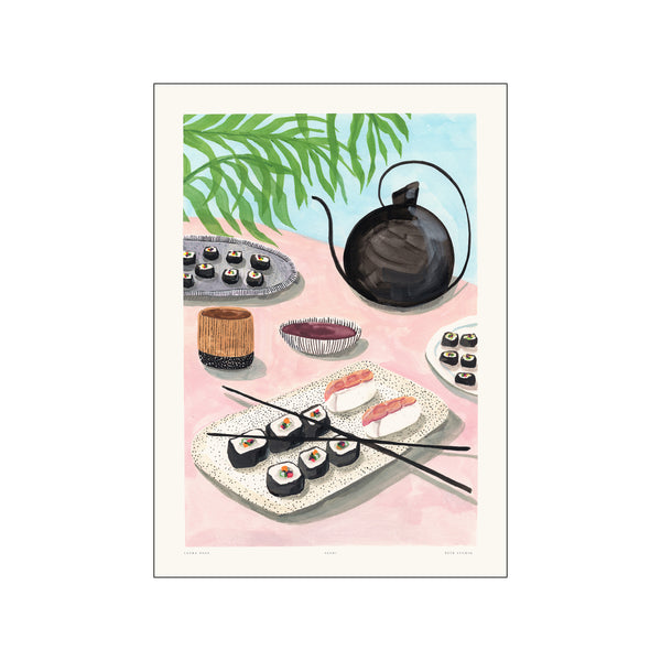 Laura - Sushi — Art print by PSTR Studio from Poster & Frame