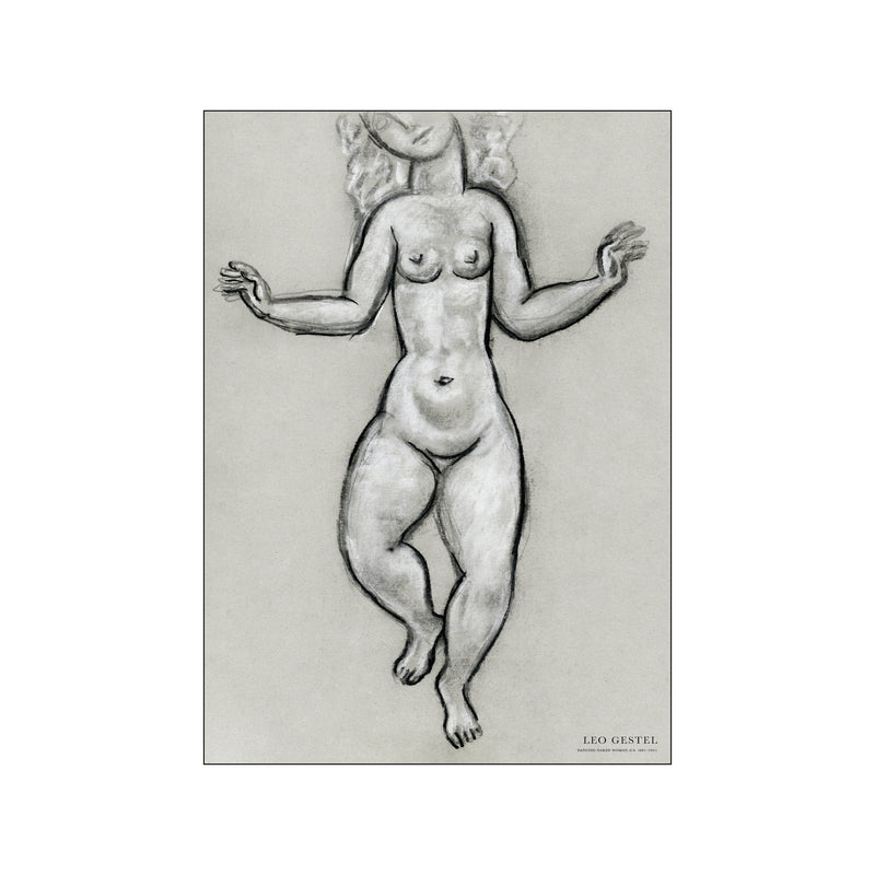 Dancing naked woman — Art print by Leo Gestel from Poster & Frame