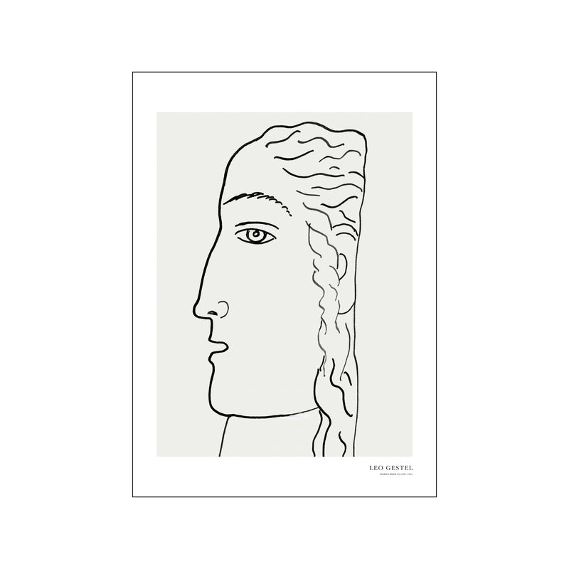 Woman head 03 — Art print by Leo Gestel from Poster & Frame