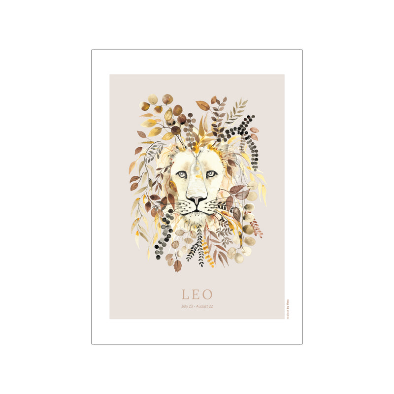 Leo — Art print by All By Voss from Poster & Frame
