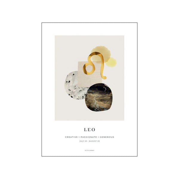 Leo — Art print by Ditte Darko from Poster & Frame