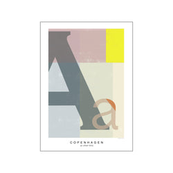 Letter A — Art print by Willero Illustration from Poster & Frame