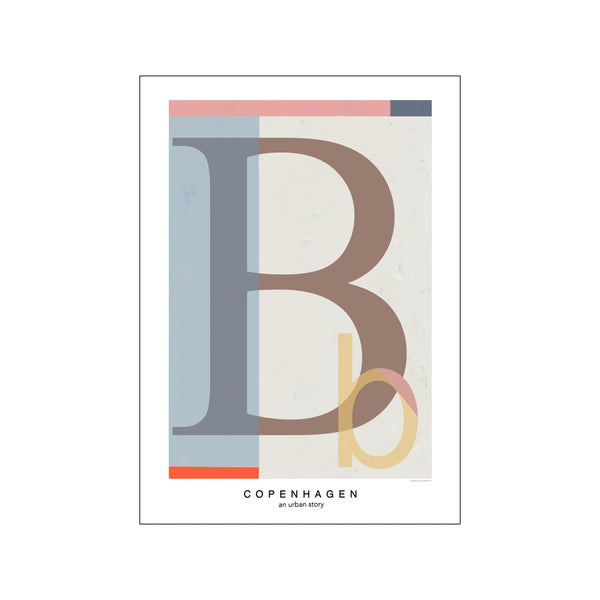 Letter B — Art print by Willero Illustration from Poster & Frame