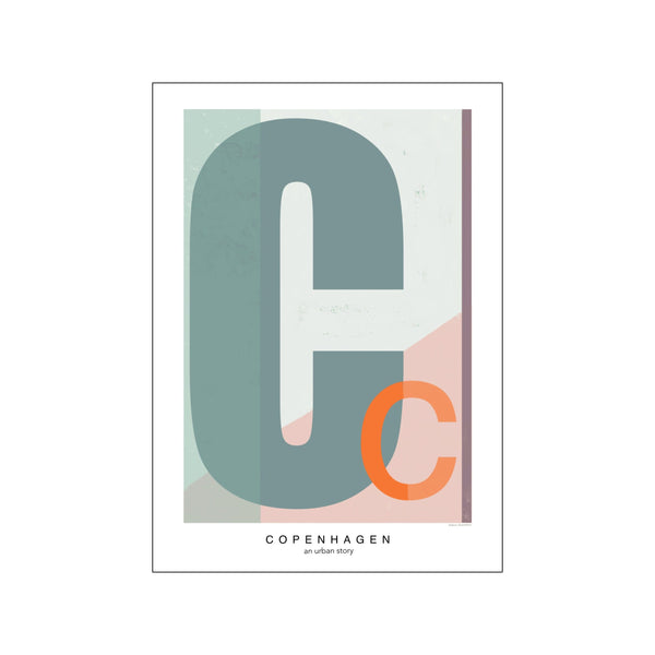 Letter C — Art print by Willero Illustration from Poster & Frame