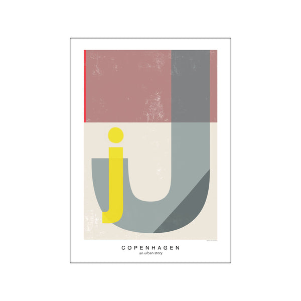 Letter J — Art print by Willero Illustration from Poster & Frame