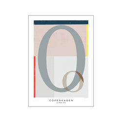 Letter O — Art print by Willero Illustration from Poster & Frame