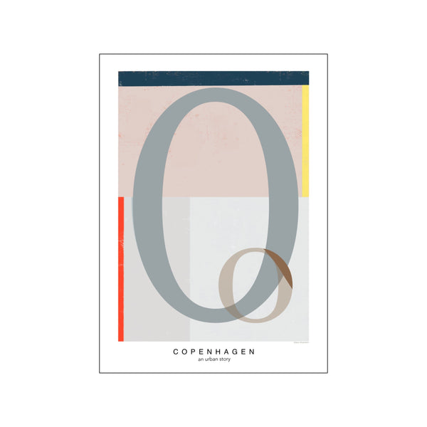 Letter O — Art print by Willero Illustration from Poster & Frame