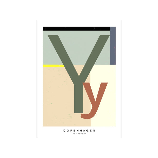 Letter Y — Art print by Willero Illustration from Poster & Frame