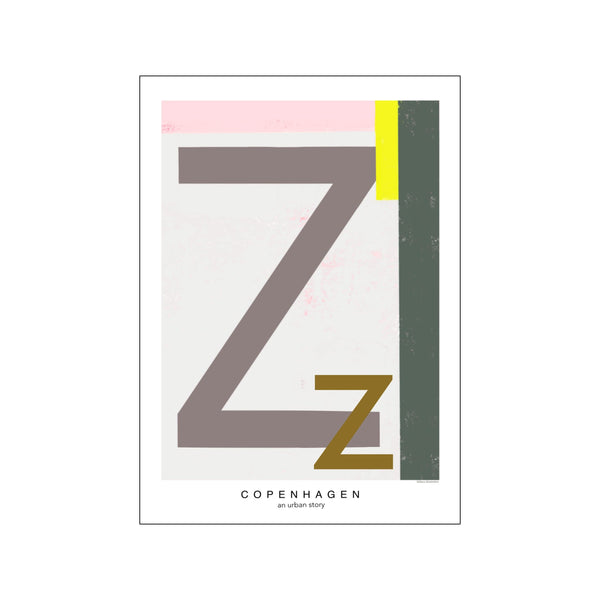 Letter Z — Art print by Willero Illustration from Poster & Frame
