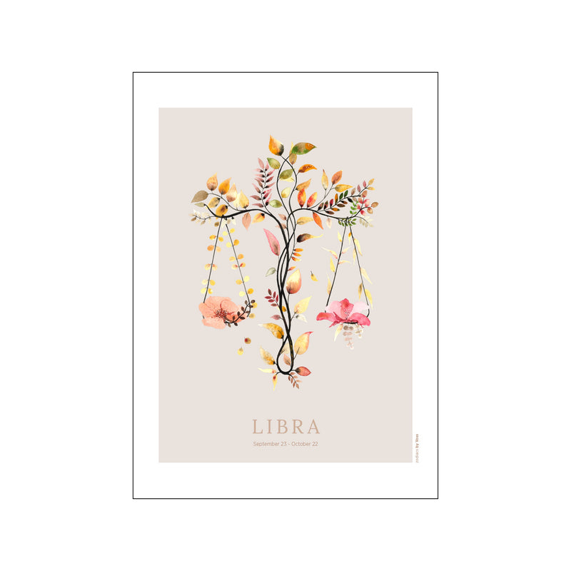 Libra — Art print by All By Voss from Poster & Frame