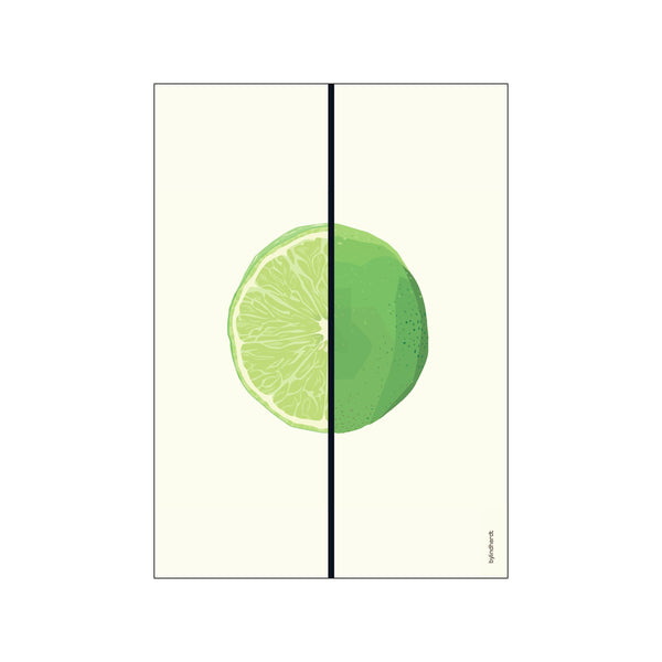 Lime Plakat — Art print by bylindhardt from Poster & Frame