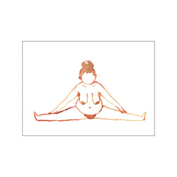 Lineseries split — Art print by Yoga Prints from Poster & Frame