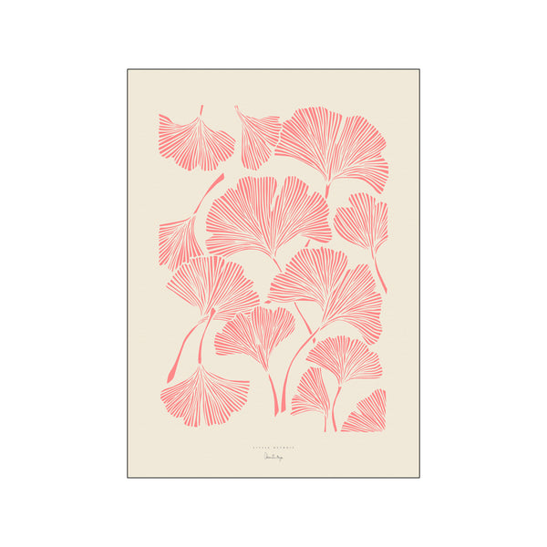 Little Detroit - Ginko blomster — Art print by PSTR Studio from Poster & Frame
