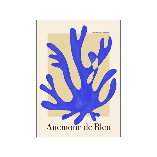 Lois - Anemone de Blue — Art print by PSTR Studio from Poster & Frame